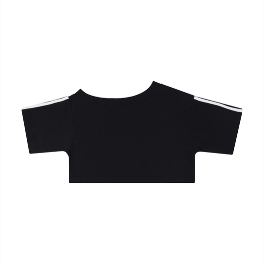 Women's Off - the - Shoulder Crop T-Shirt - SLEEKZ