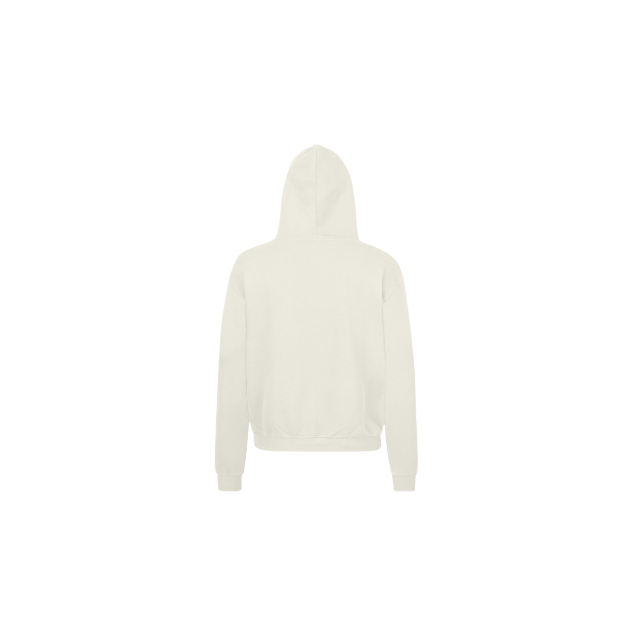 Vintage white oversized hoodie
