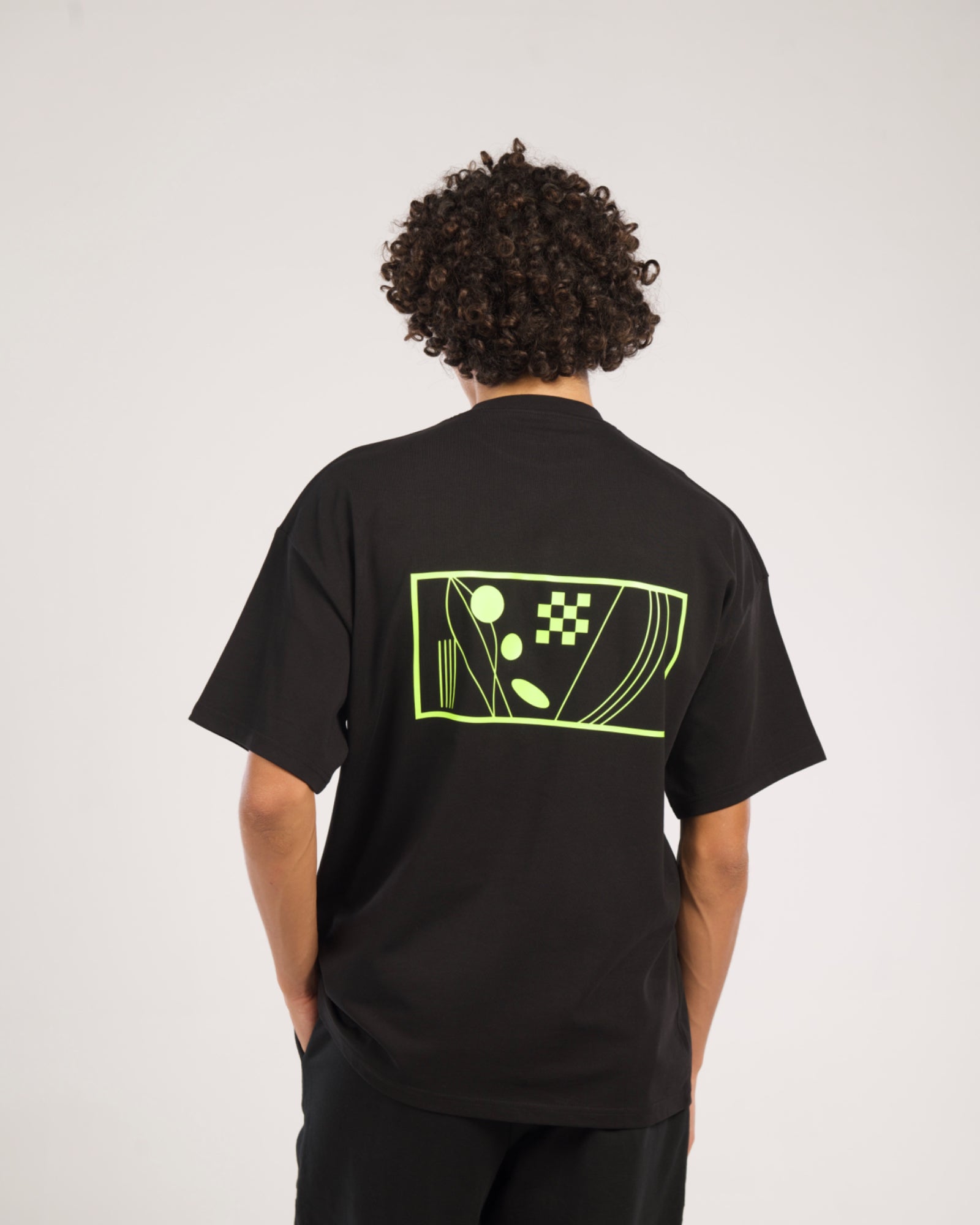 Black sleekz oversized tee