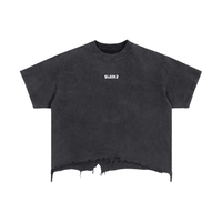 Black SLEEKZ MONOSPACE Vintage Tee - SLEEKZ
