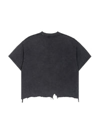 Black SLEEKZ MONOSPACE Vintage Tee - SLEEKZ