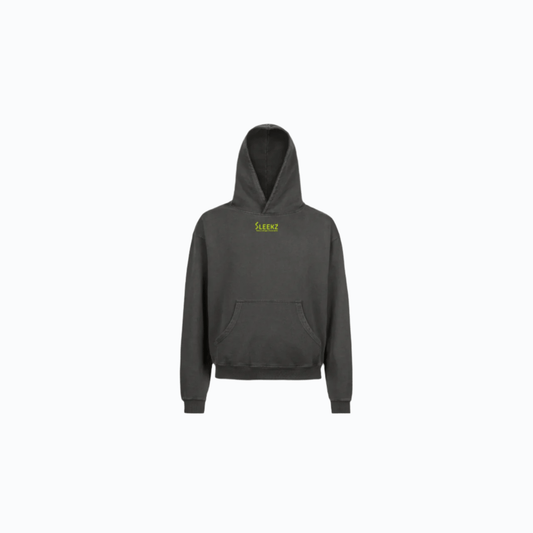Black vintage hoodie - SLEEKZ