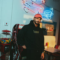 Black vintage hoodie - SLEEKZ