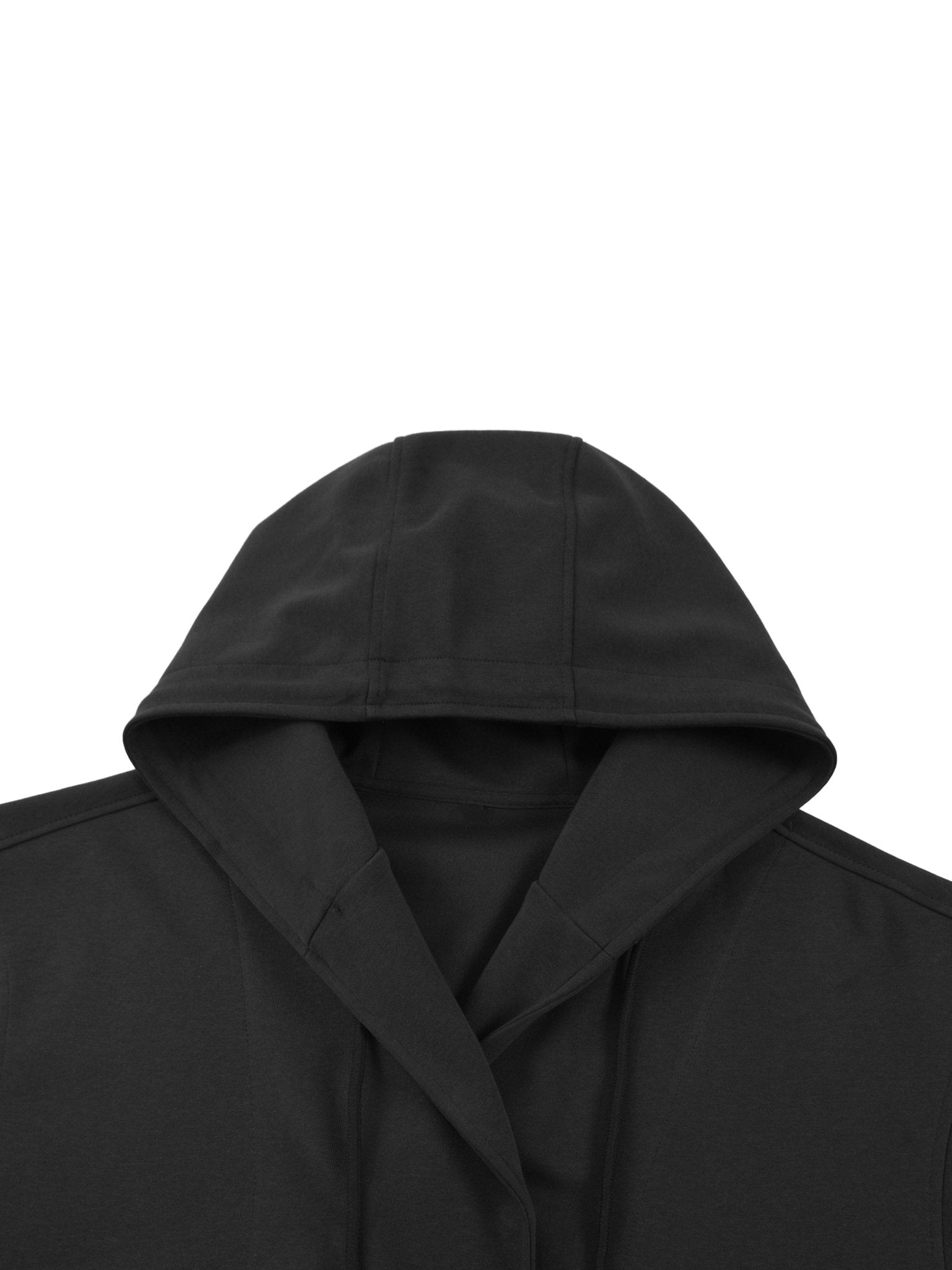 Boxy Placket Hoodie - SLEEKZ