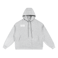 Boxy Placket Hoodie - SLEEKZ