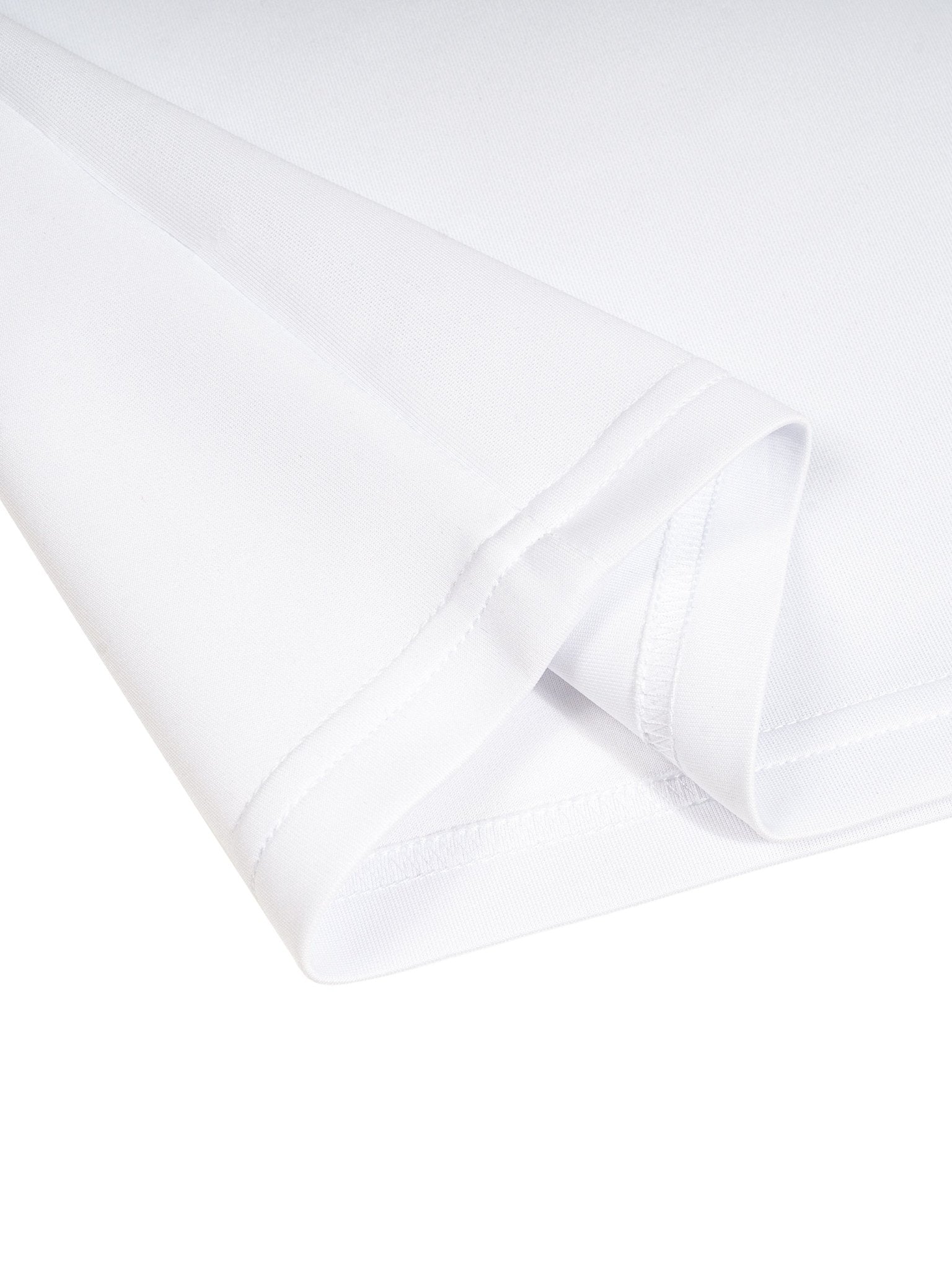 Contrast Lapel Collar Boxy T-Shirt - SLEEKZ