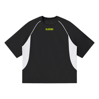 Contrast Piping Panel Raglan T-Shirt - SLEEKZ