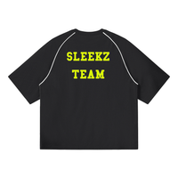 Contrast Piping Panel Raglan T-Shirt - SLEEKZ