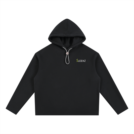 Contrast Rope Hoodie - SLEEKZ