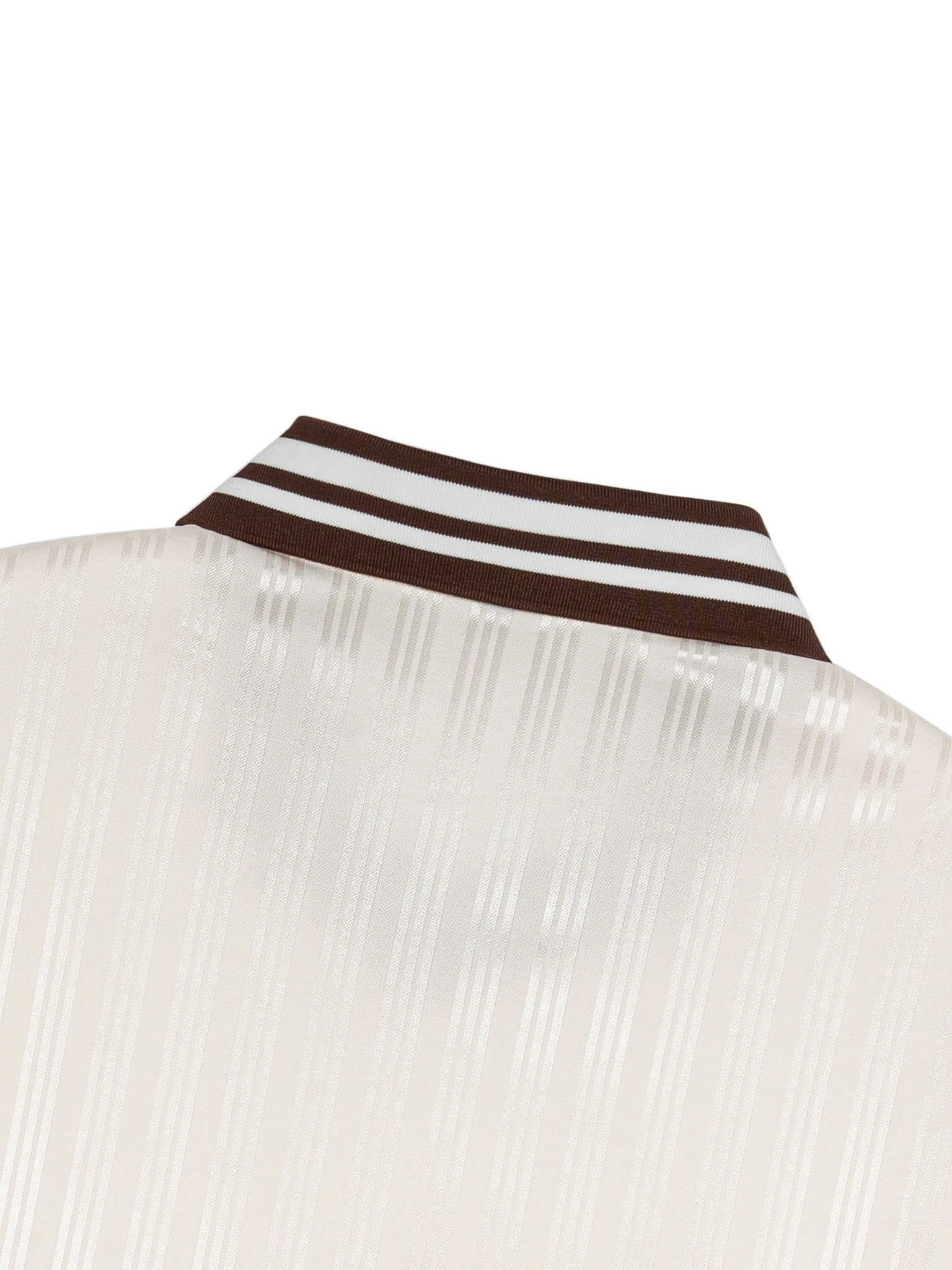 Contrast Stripes Polo Collar T-Shirt - SLEEKZ