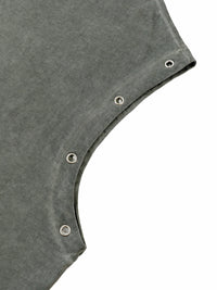 Distressed Grommet Tank Top - SLEEKZ