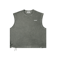 Distressed Grommet Tank Top - SLEEKZ