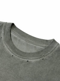 Distressed Grommet Tank Top - SLEEKZ