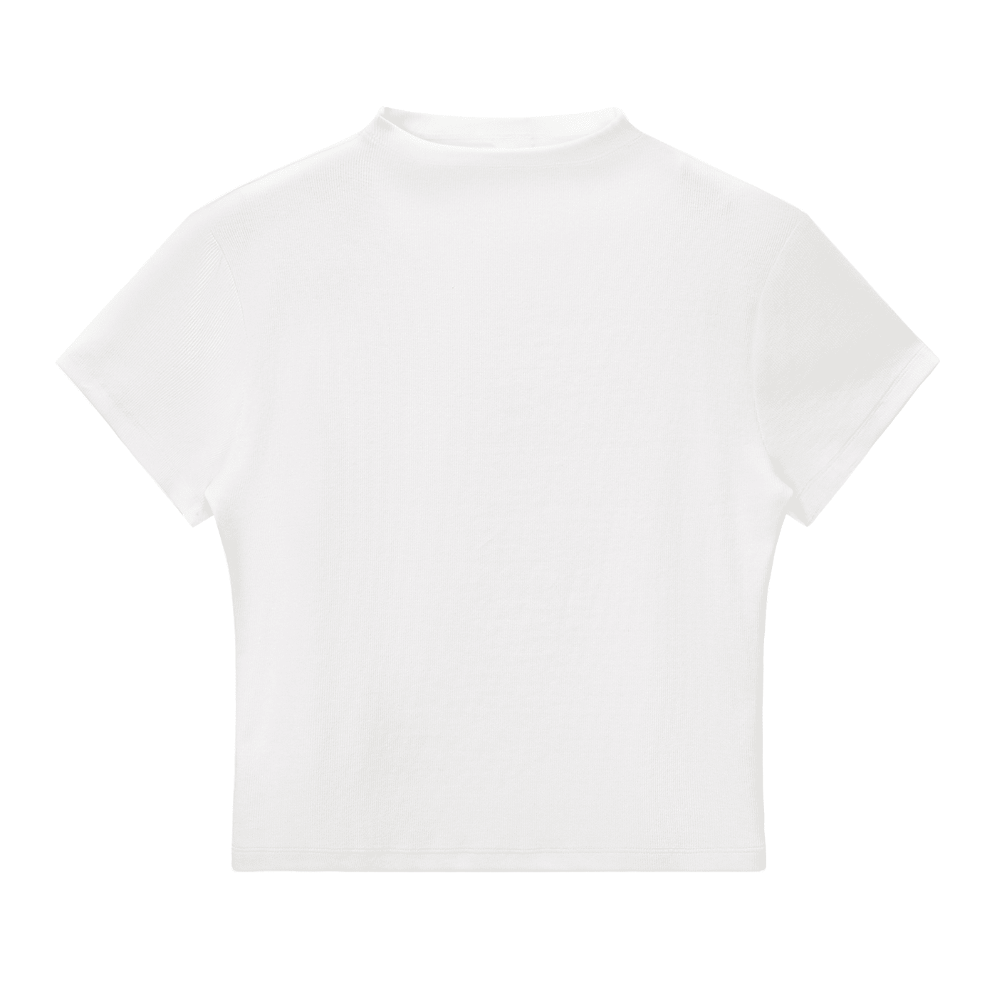 Essential Mock Neck Slim Tee - SLEEKZ