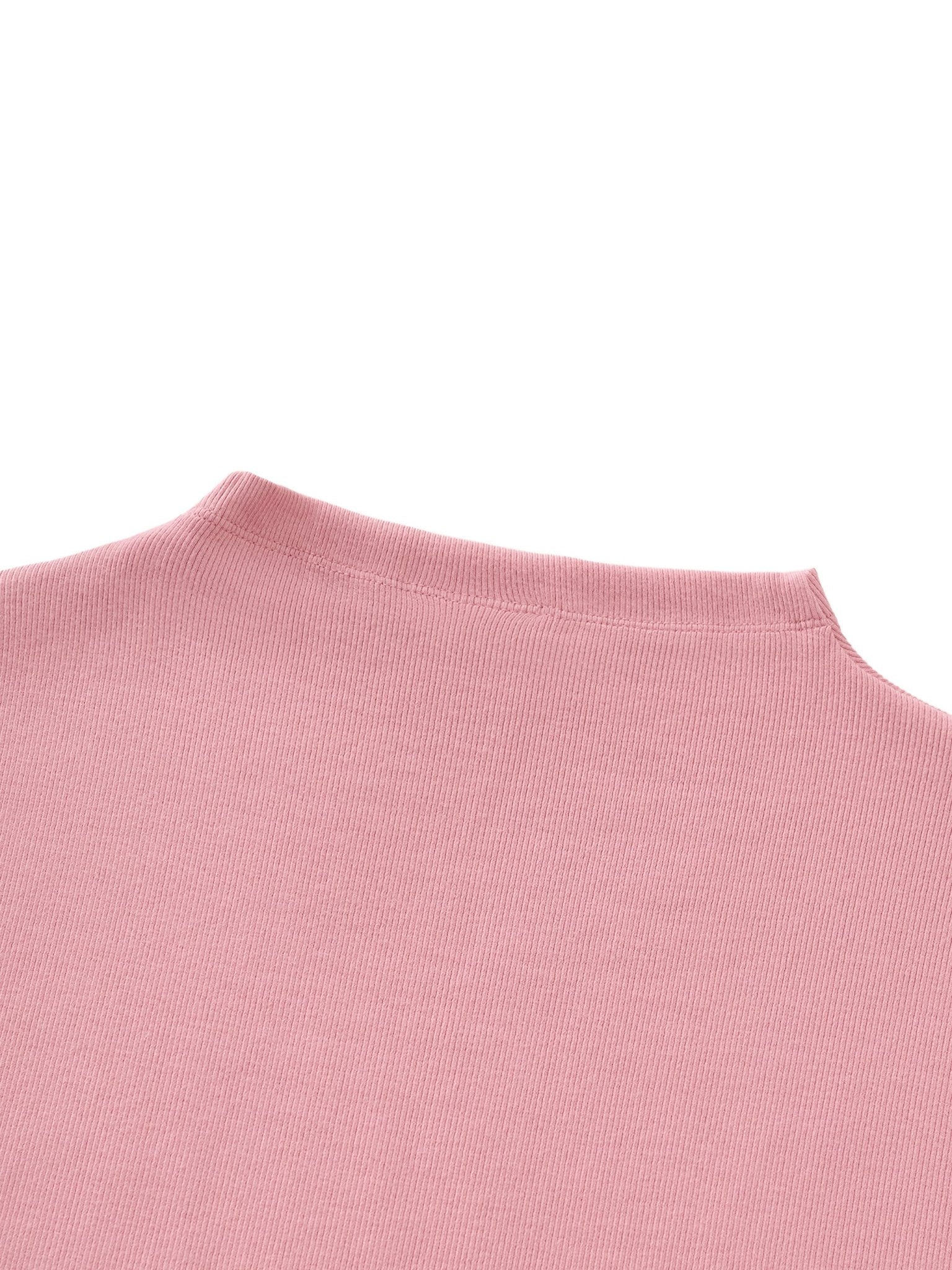 Essential Mock Neck Slim Tee - SLEEKZ