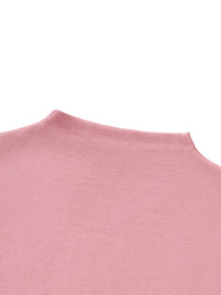 Essential Mock Neck Slim Tee - SLEEKZ