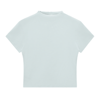 Essential Mock Neck Slim Tee - SLEEKZ