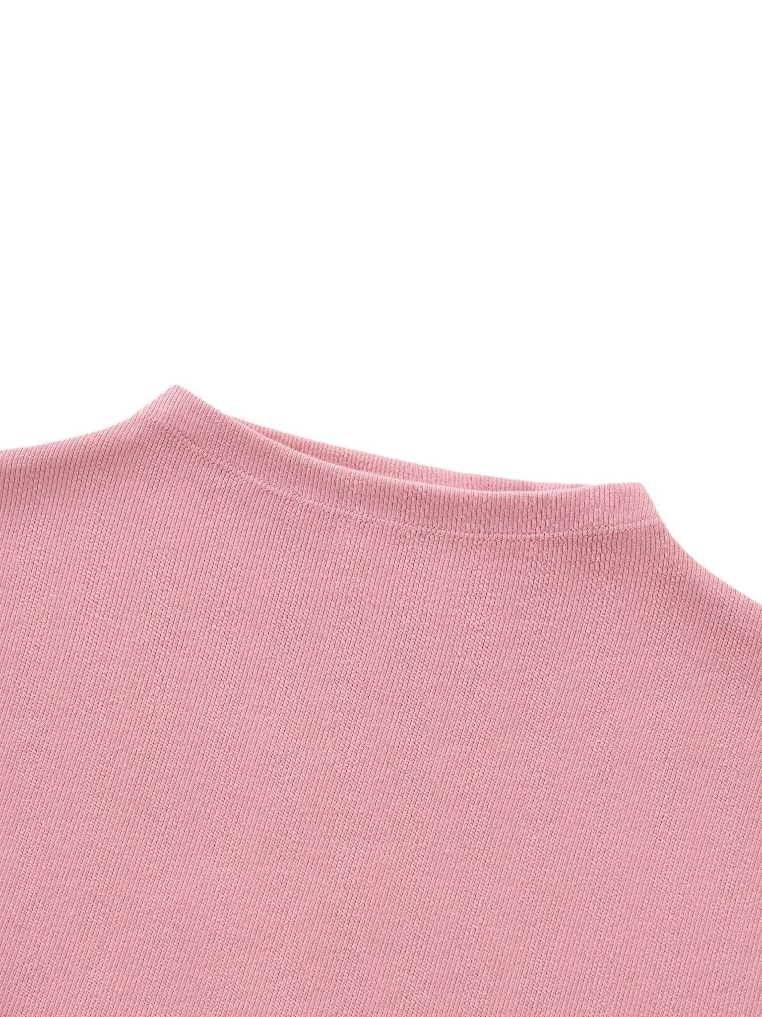 Essential Mock Neck Slim Tee - SLEEKZ