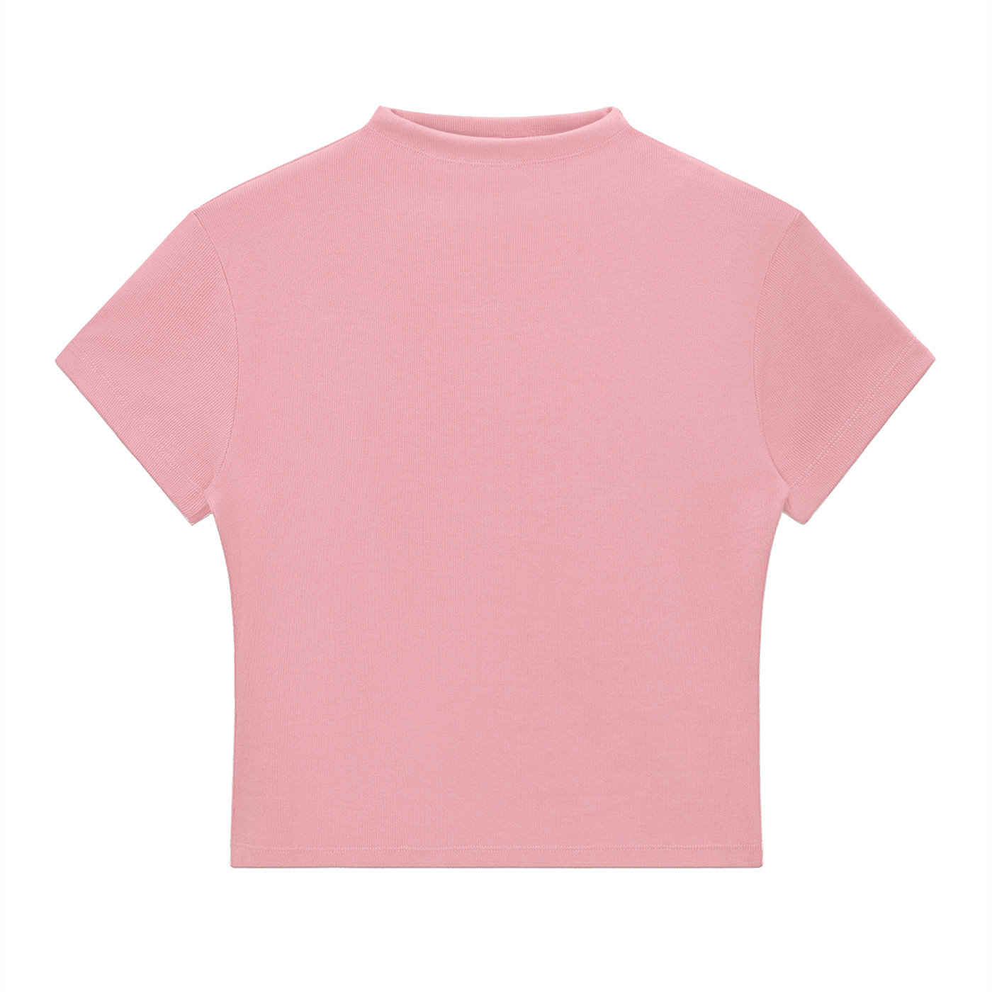 Essential Mock Neck Slim Tee - SLEEKZ