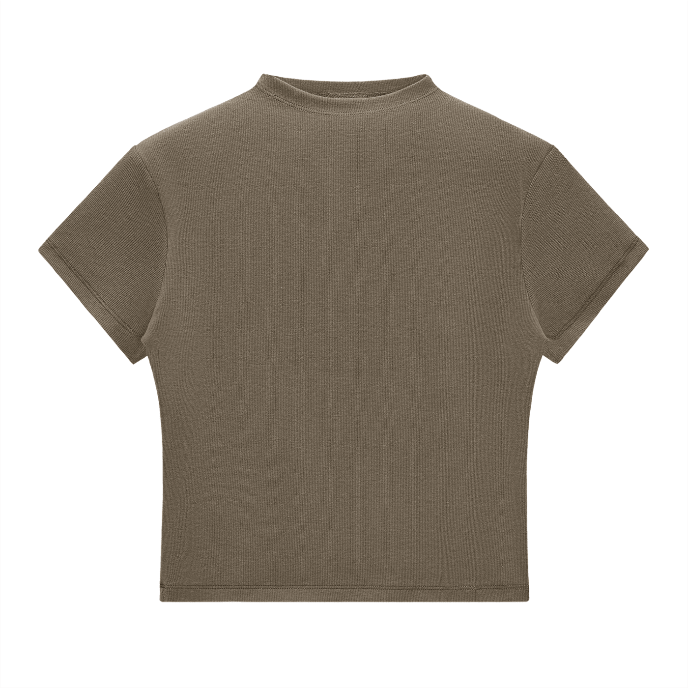 Essential Mock Neck Slim Tee - SLEEKZ