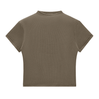 Essential Mock Neck Slim Tee - SLEEKZ