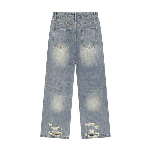 Heavyweight Distressed Denim - SLEEKZ