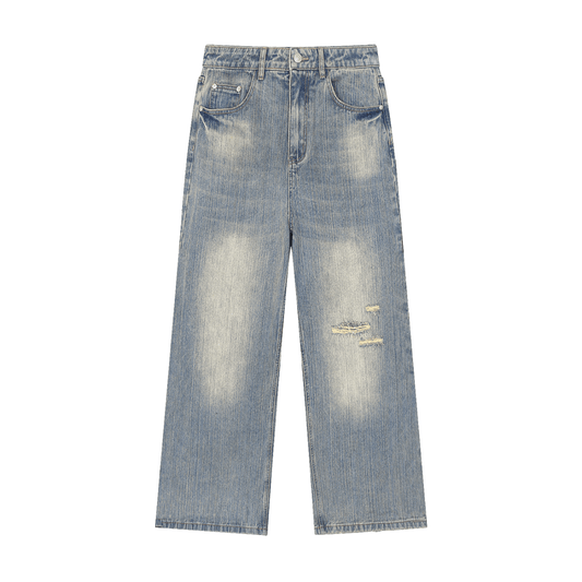 Heavyweight Distressed Denim - SLEEKZ