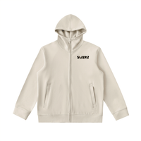 High Neck Zip - Up Hoodie - SLEEKZ