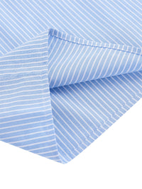 SLEEKZ Striped Boxy Cropped Shirt