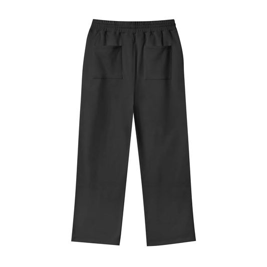 Loose Fit Fleece Straight Leg Pants - SLEEKZ