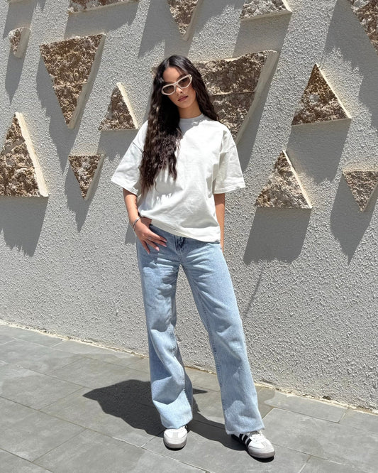 Off white boxy fit - SLEEKZ
