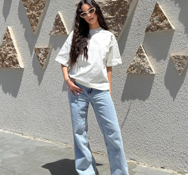 Off white boxy fit - SLEEKZ
