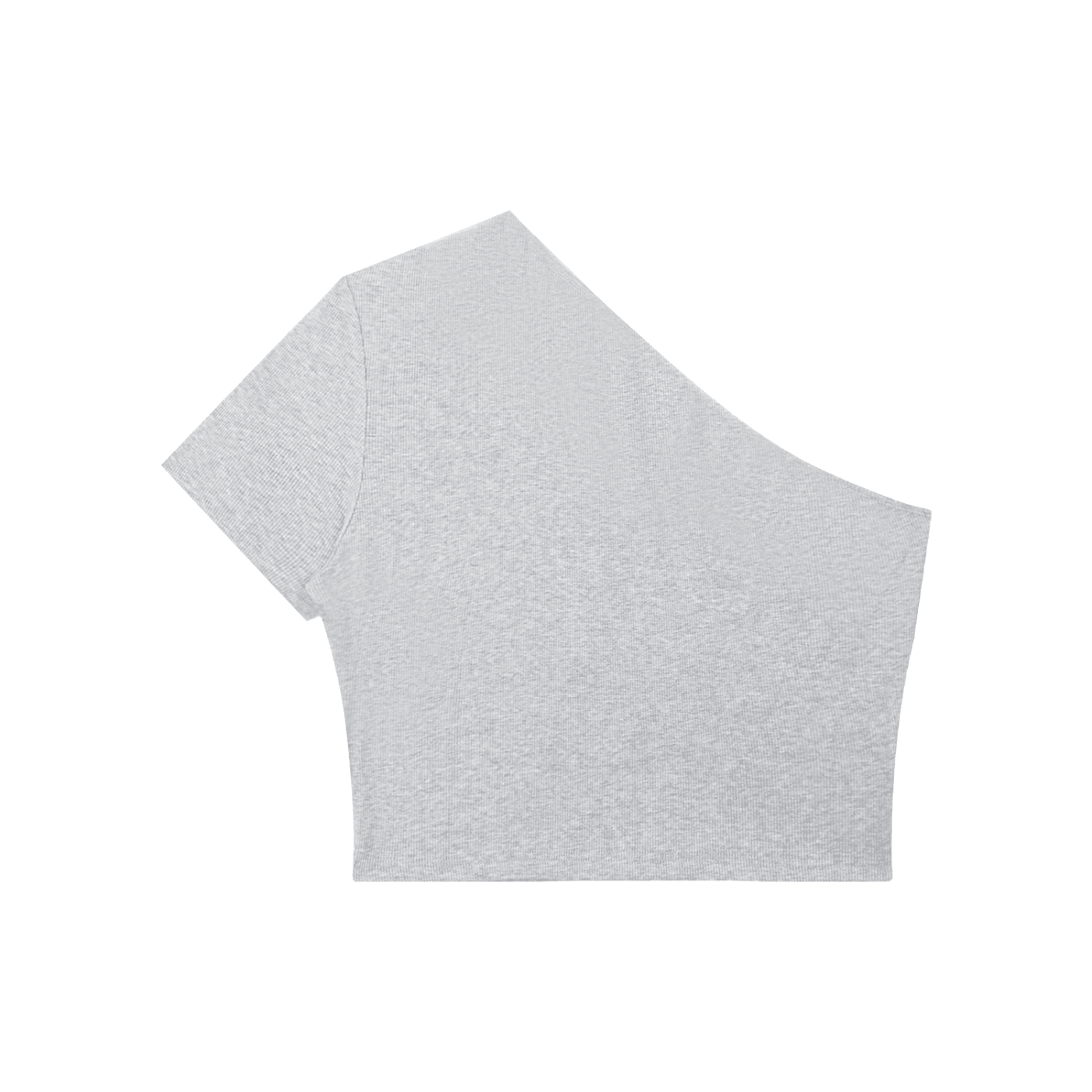 One - Shoulder Crop T-Shirt | SLEEKZ Signature - SLEEKZ