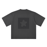 Oversized Drop Shoulder star T-Shirt - SLEEKZ