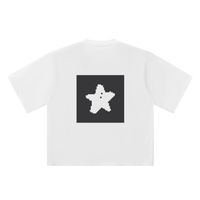 Oversized Drop Shoulder star T-Shirt - SLEEKZ