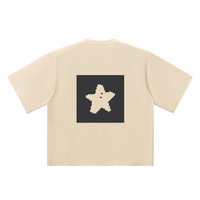 Oversized Drop Shoulder star T-Shirt - SLEEKZ