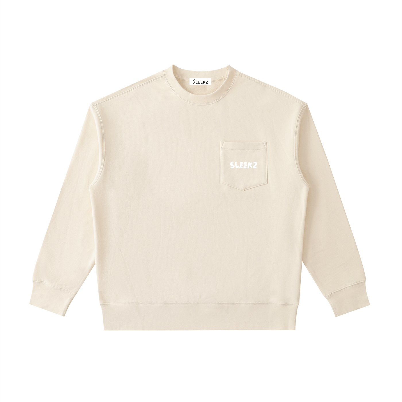 Pocket Crewneck Sweatshirt - SLEEKZ