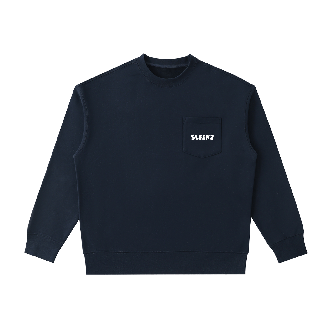 Pocket Crewneck Sweatshirt - SLEEKZ