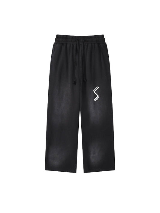 Pure Cotton Wash Loose fit Sweatpants - SLEEKZ