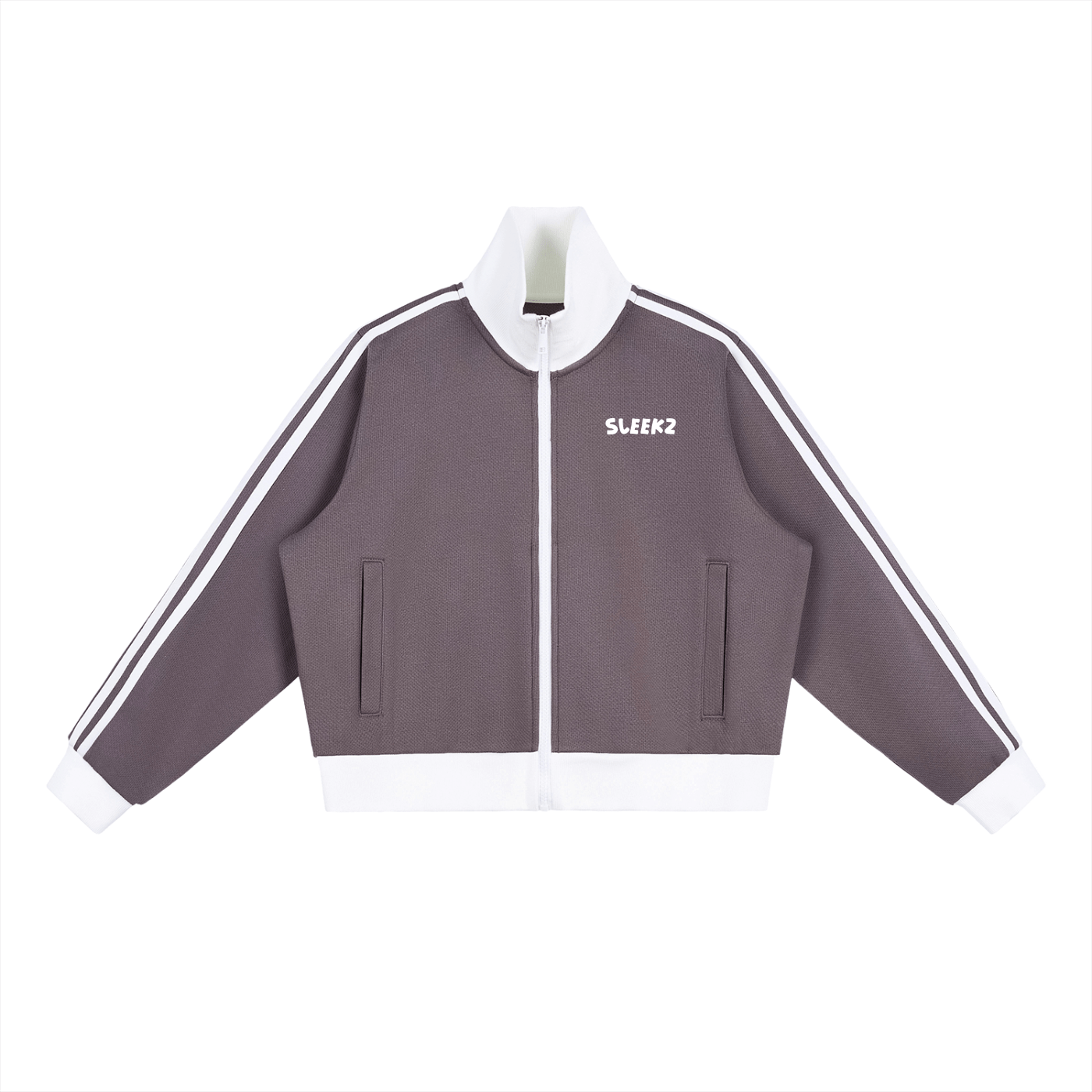 Purple Track Jacket - SLEEKZ