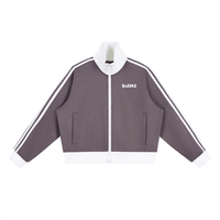 Purple Track Jacket - SLEEKZ