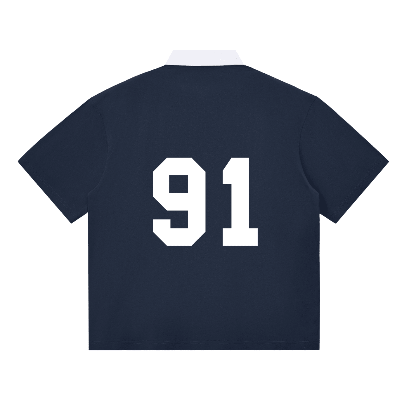 SLEEKZ '91' Contrast Polo | Varsity Boxy Edition - SLEEKZ