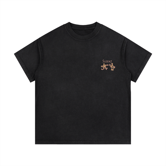 SLEEKZ Abstract Figures Vintage Tee - SLEEKZ