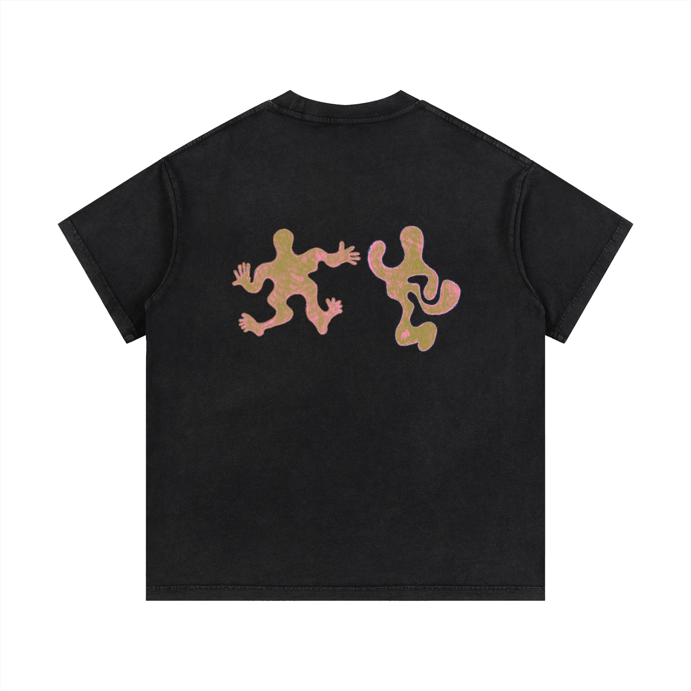 SLEEKZ Abstract Figures Vintage Tee - SLEEKZ