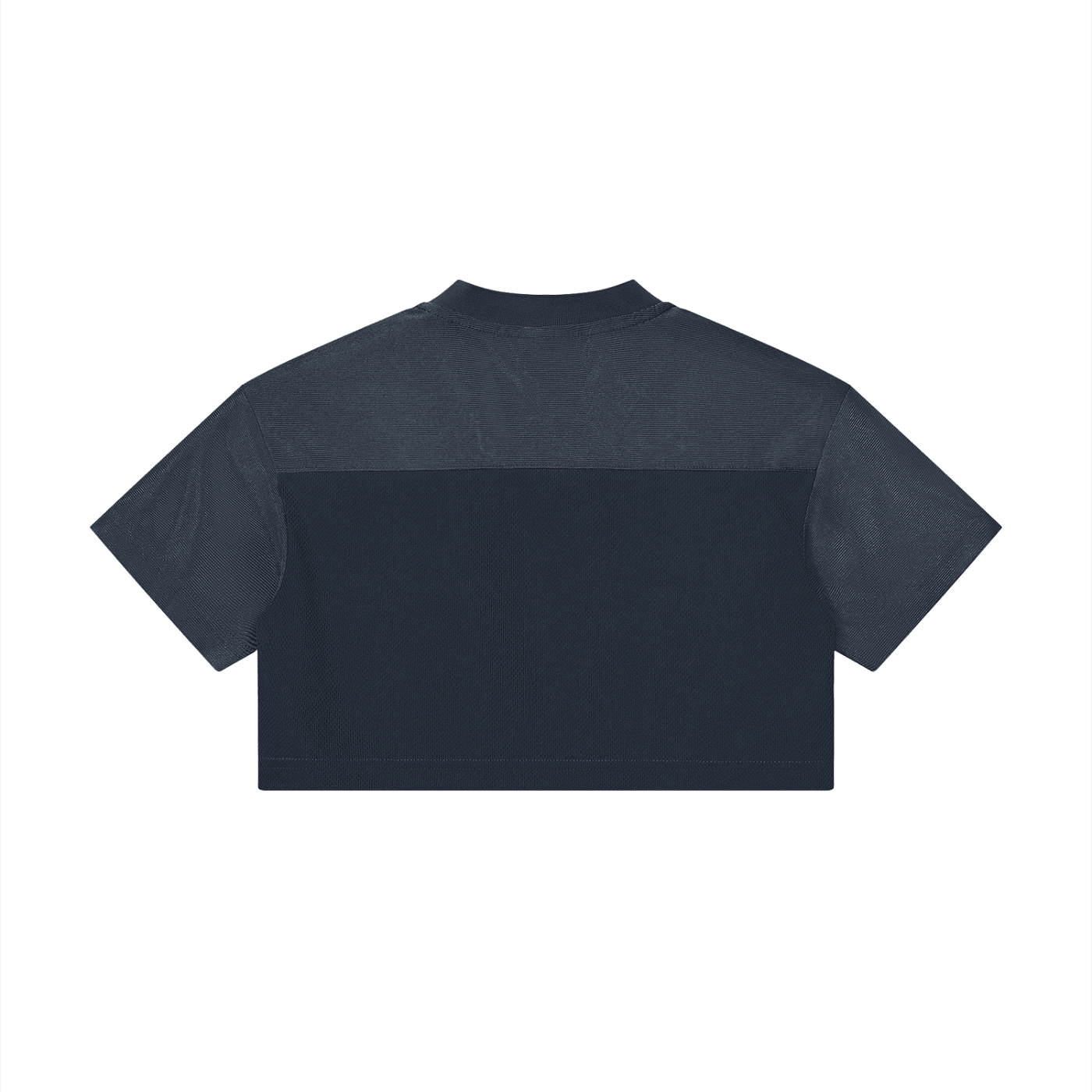 SLEEKZ Cropped Paneled V-Neck Jersey - SLEEKZ