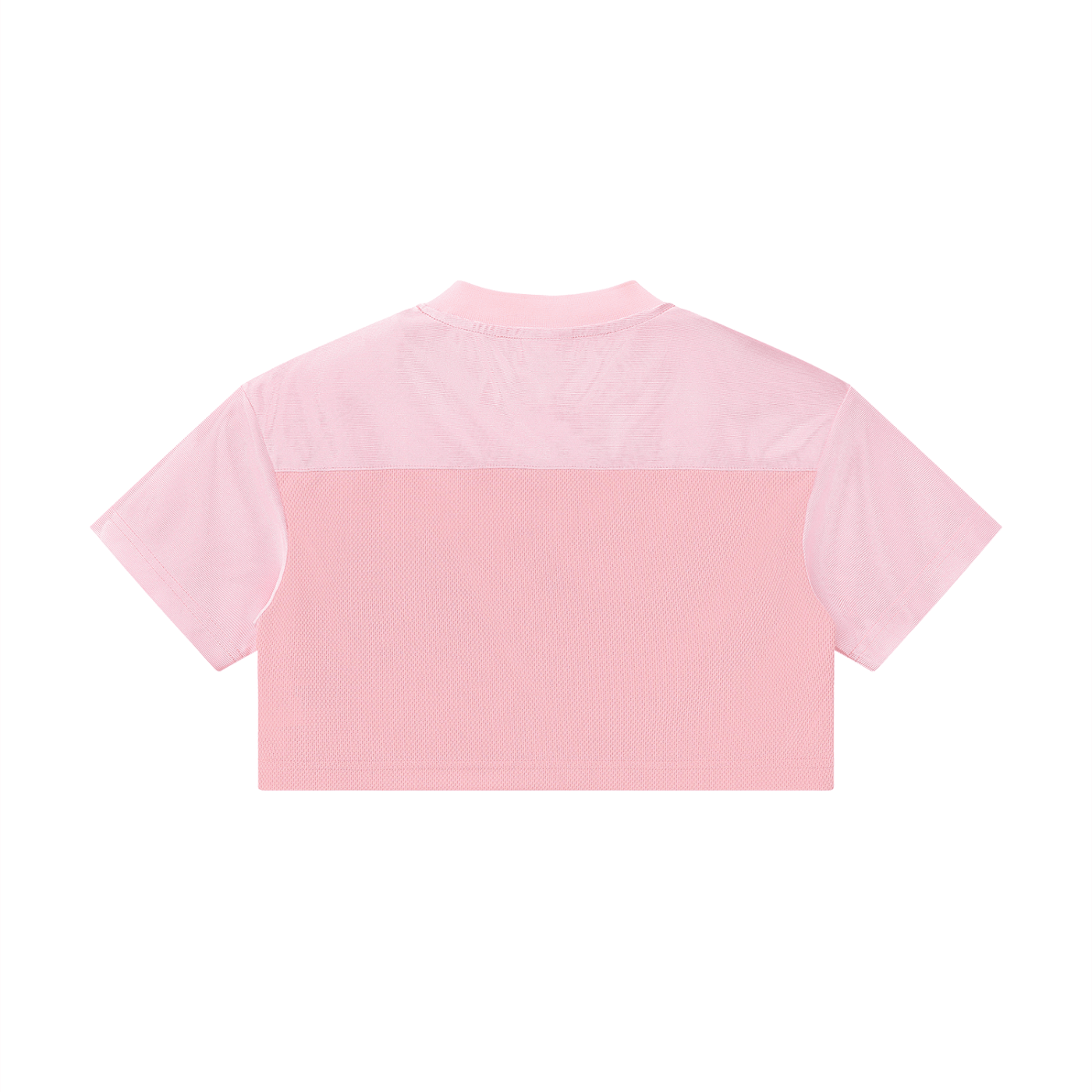 SLEEKZ Cropped Paneled V-Neck Jersey - SLEEKZ
