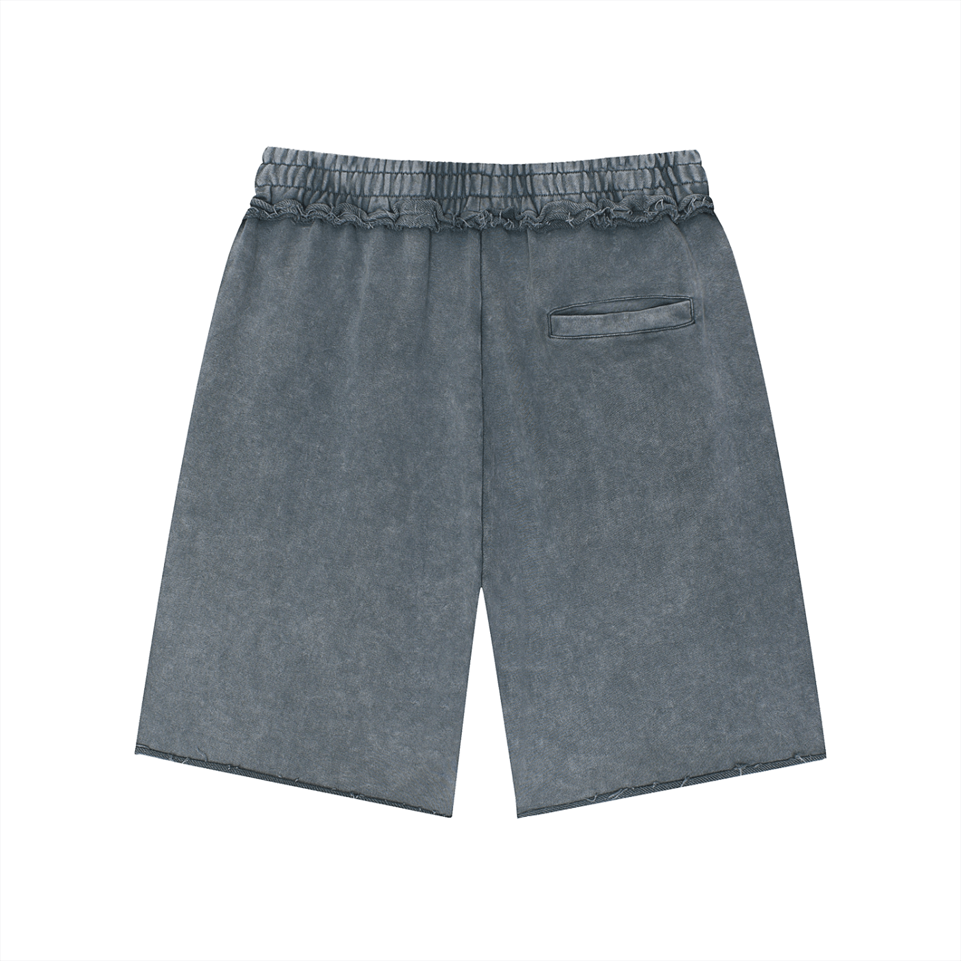 SLEEKZ Mineral Wash Raw Edge Shorts - SLEEKZ