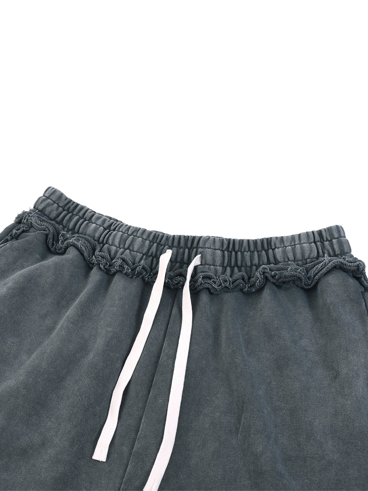 SLEEKZ Mineral Wash Raw Edge Shorts - SLEEKZ
