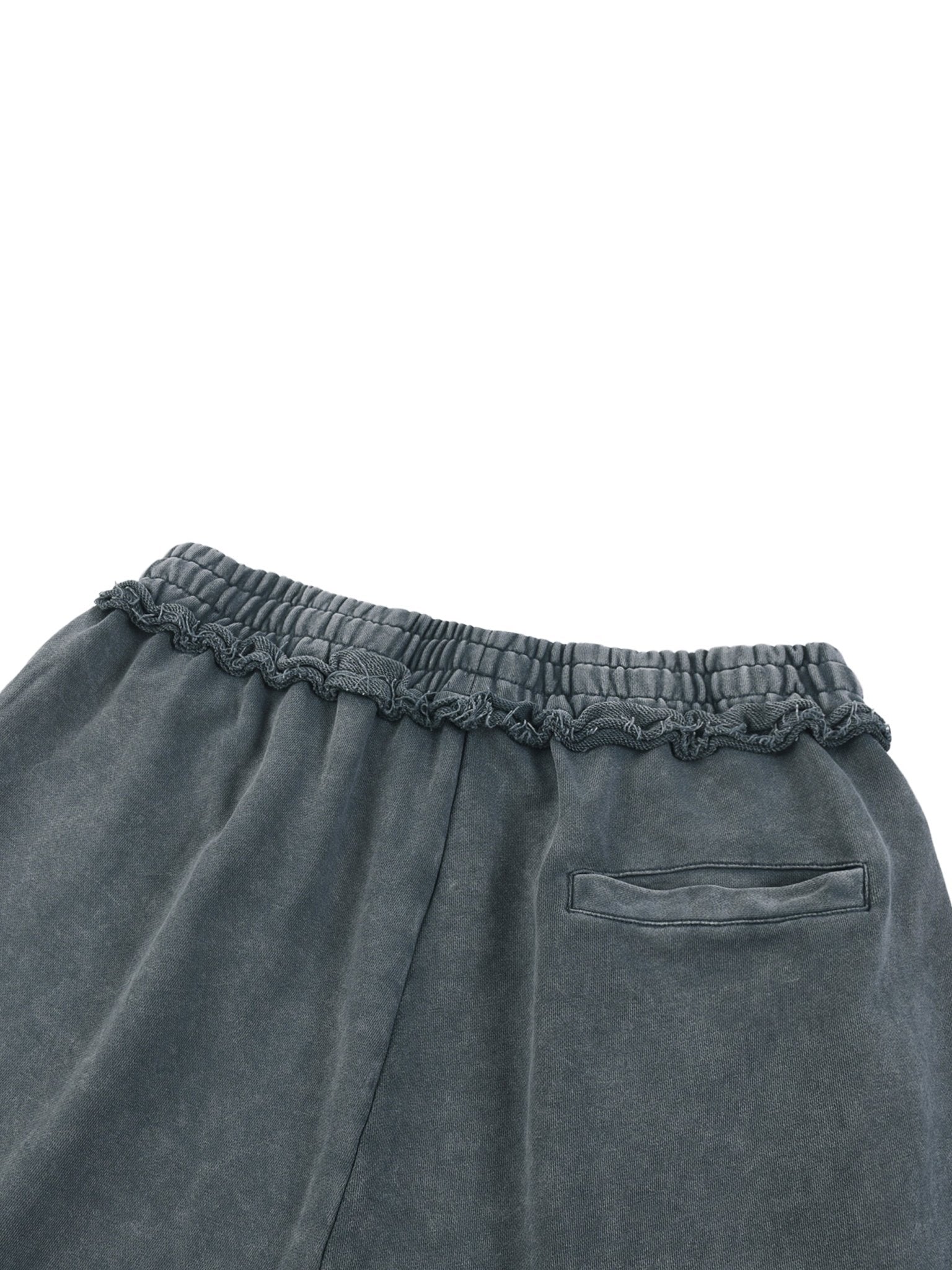 SLEEKZ Mineral Wash Raw Edge Shorts - SLEEKZ