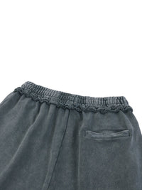 SLEEKZ Mineral Wash Raw Edge Shorts - SLEEKZ